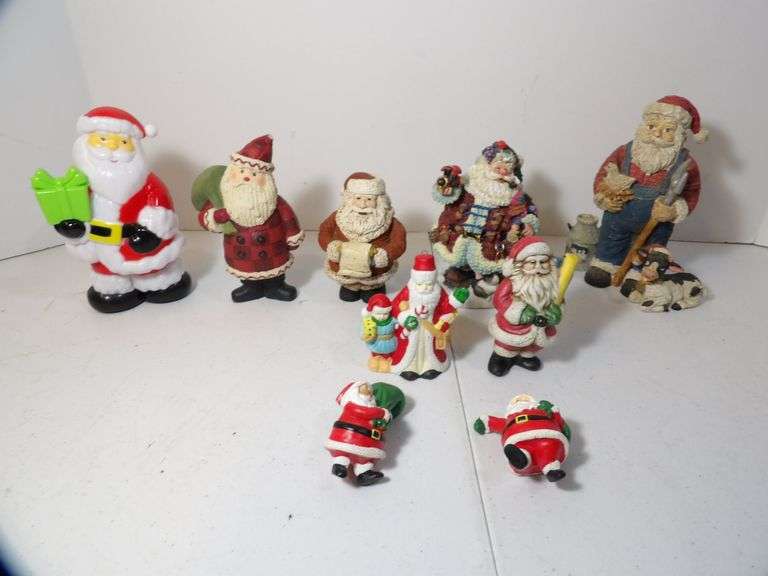Santa Figurines