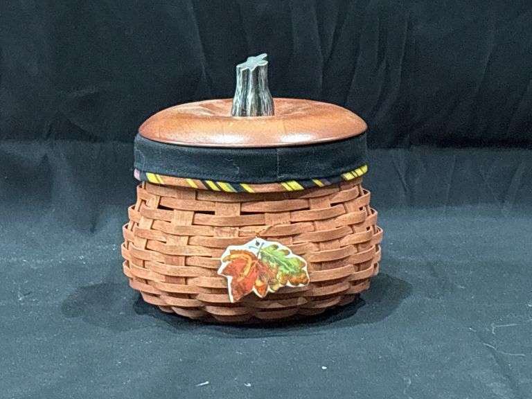 Longaberger Small Fall Gourd Basket