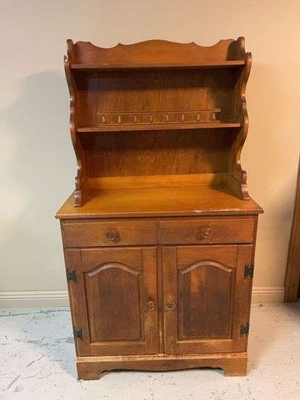 Vintage China Cabinet / Hutch – Heywood-Wakefield Co.