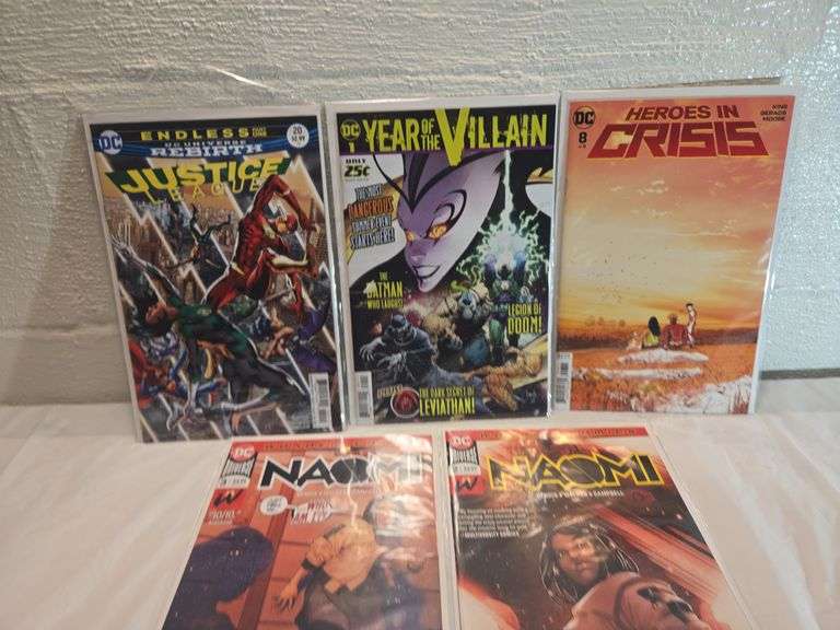 DC COMICS 5PK