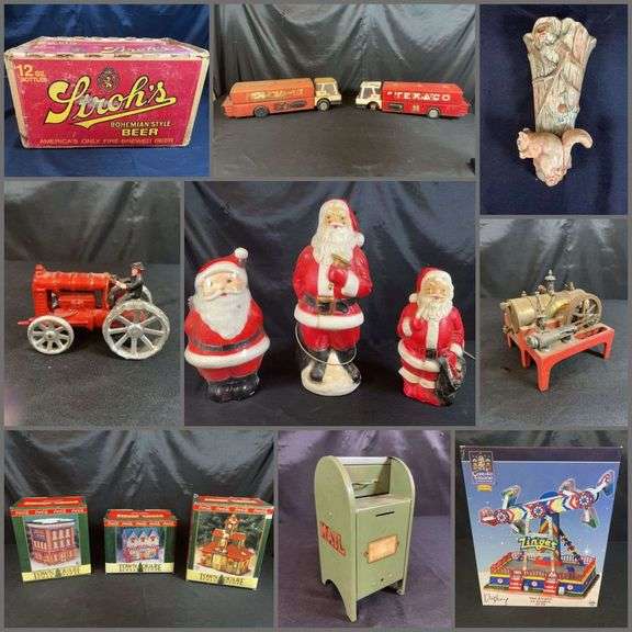 VTG Toys, Coca-Cola Christmas Village Houses, Train Accessories & More!