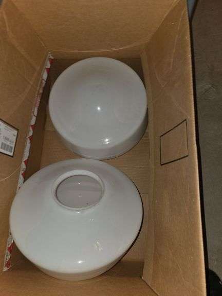 2 Large light covers