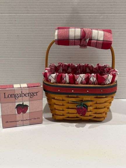 Longaberger 2001 American Strawberry