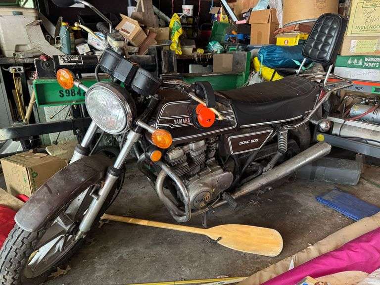 Yamaha DOHC 500 Motorcycle with 16,903 Miles