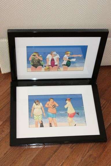 Don Dahlke Beach Scene Prints