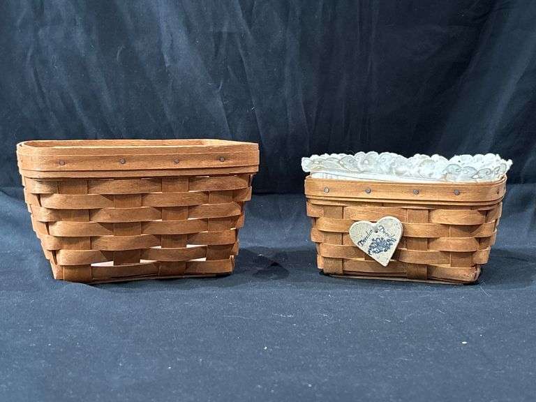 Longaberger 2 baskets