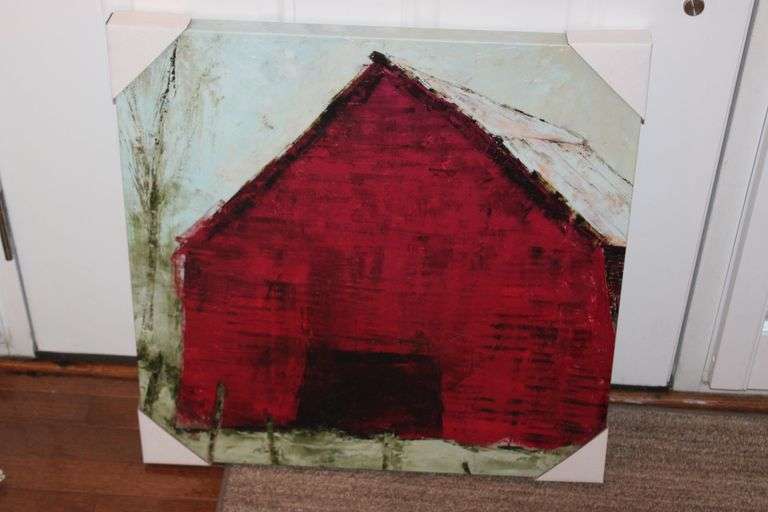 Red Barn Print