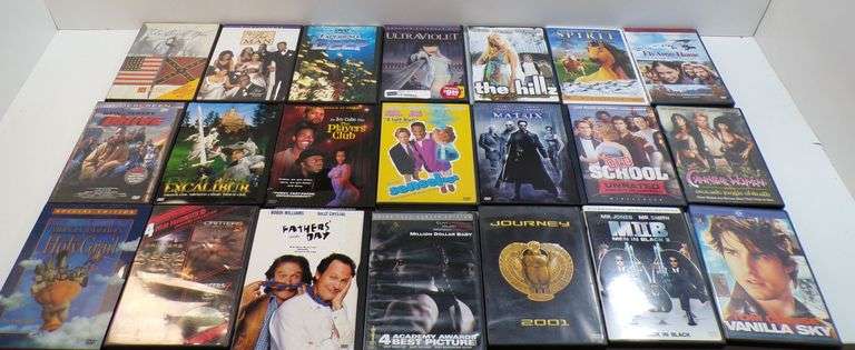 Lot of (21) Movie DVD's