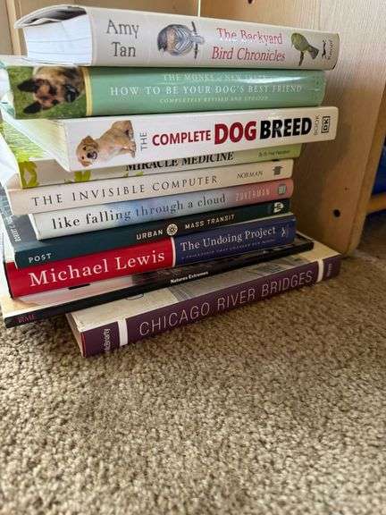 10 Hardcover and Paperback Books on Various Subjects