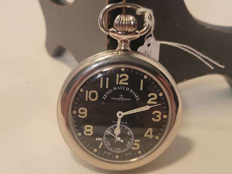 Zeno Lepine Pilot Pocket Watch