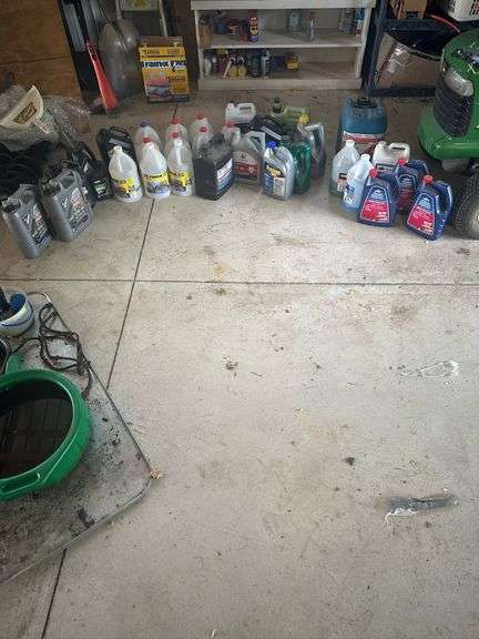 Automotive Fluids Featuring Motor Oil, Coolant, and Hydraulic Fluid