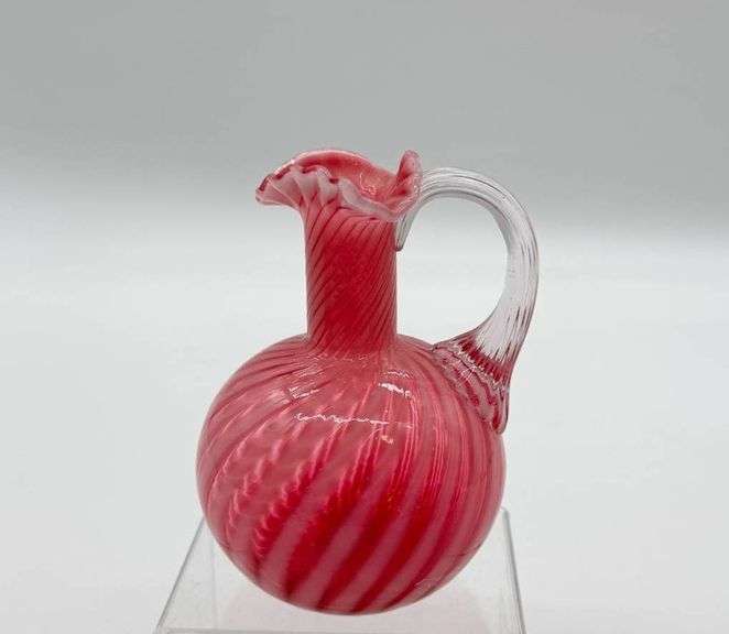 Fenton Cranberry Swirl and MORE!