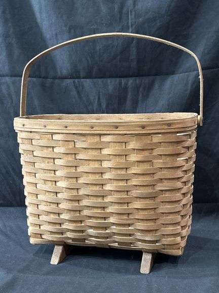 Longaberger Footed Basket