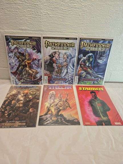 6PK VARIETY COMICS