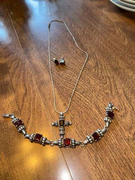 Sterling & 14K gold Suite