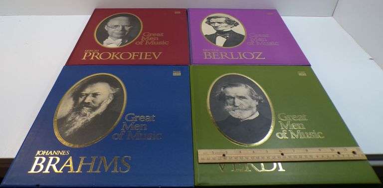 Time Life Books The Great Men of Music Collection