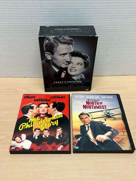 Classic Film DVD Collection – Tracy & Hepburn, The Philadelphia Story & North by Northwest