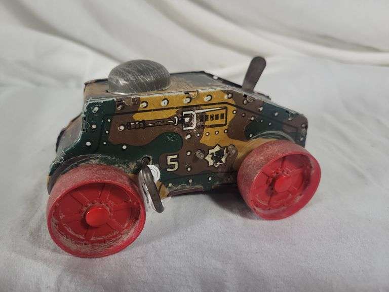 Marx Tin Litho Climbing Tank