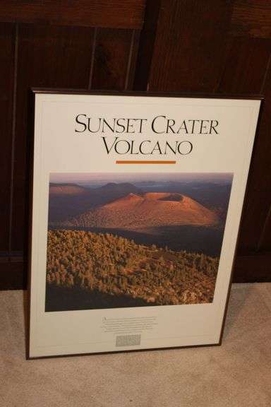Sunset Crater Volcano Poster