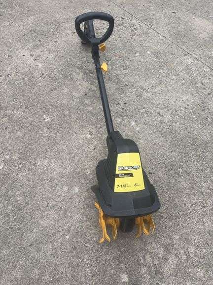 Yardworks 7.5" 20 Volt Cordless Tiller/Cultivator