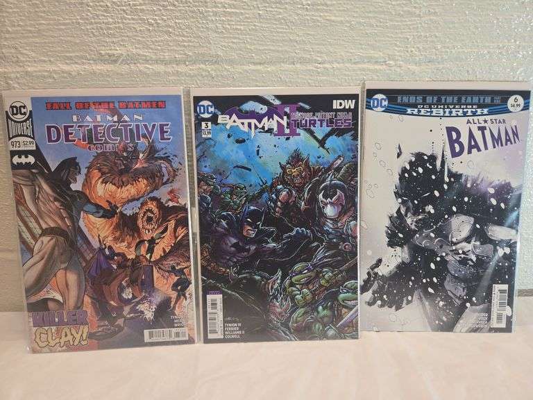 DC COMICS 3PK