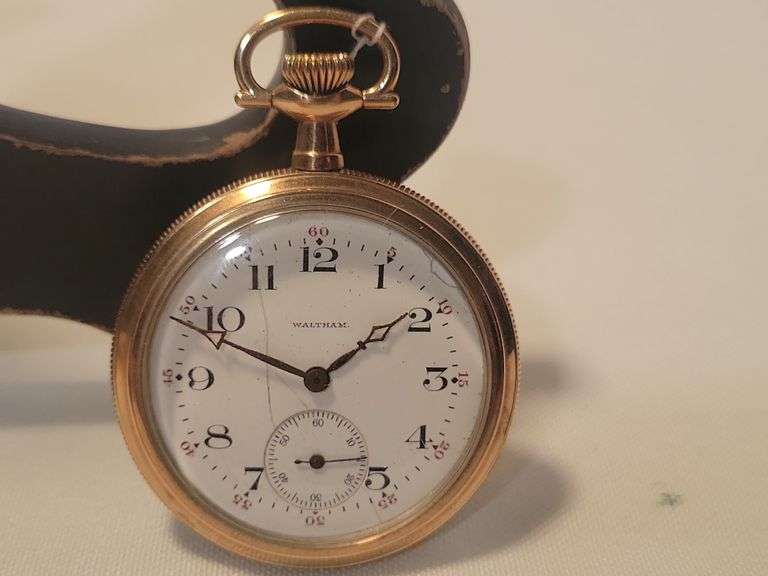 American Waltham Open Face Watch