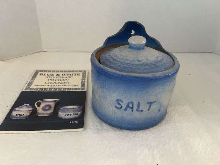 Antique Stoneware Salt Crock