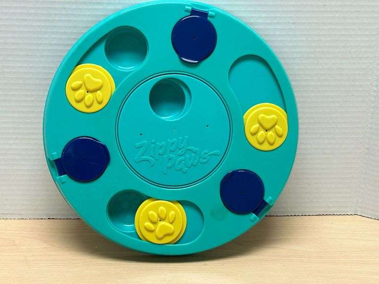 ZippyPaws Interactive Dog Puzzle Toy – 11-1/8" Diameter