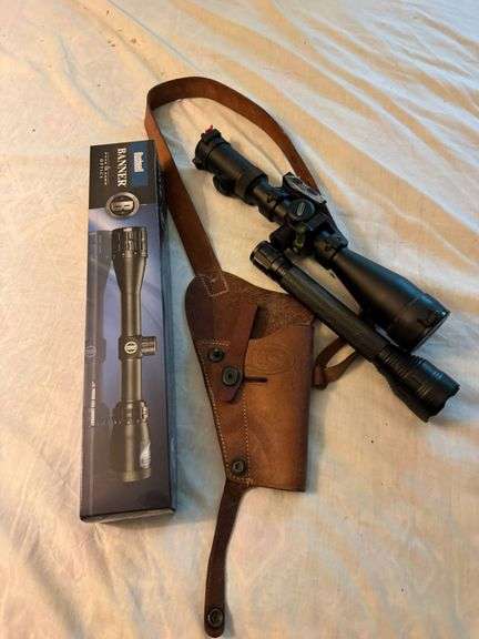 Bushnell Banner 3-9×40 Rifle Scope with Additional Accessories