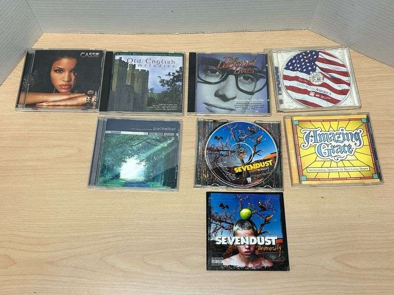 Sevendust, Buddy Holly, Cassie & More CD Collection – 8 Titles