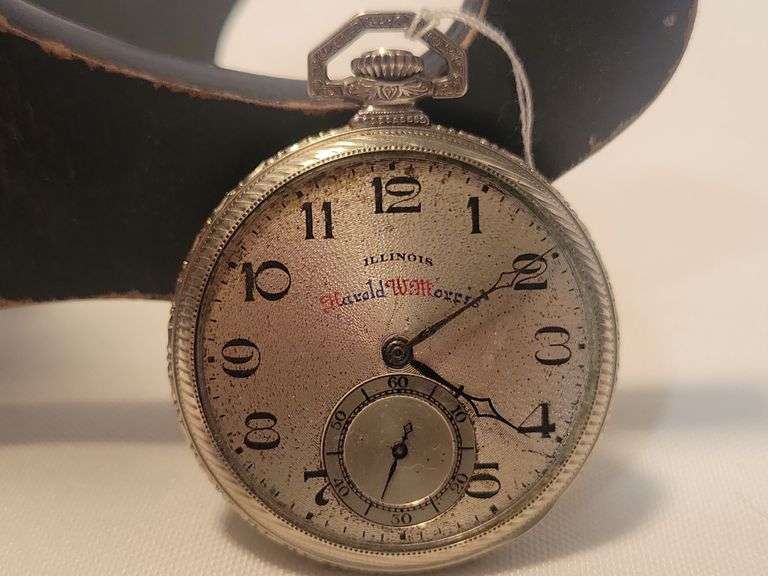 Illinois Open Face Pocket Watch