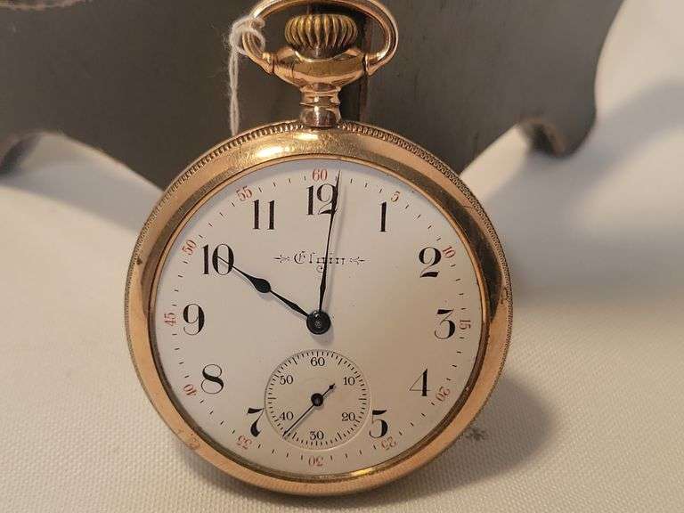 Elgin Open Face Pocket Watch