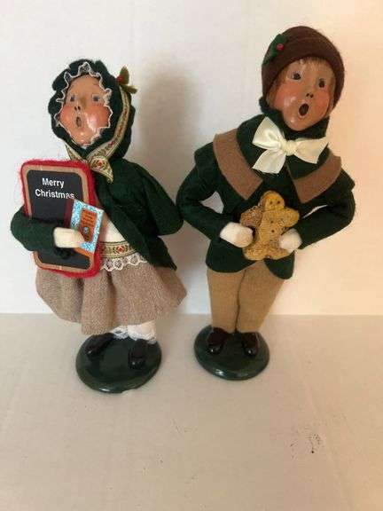 Signed Byers' Choice Ltd. LE Carolers