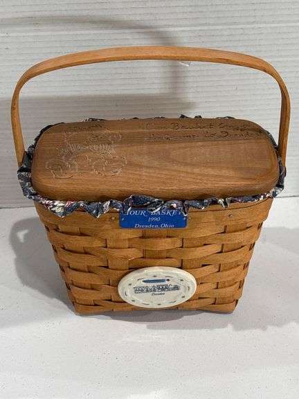 Longaberger 1990 Tour Basket