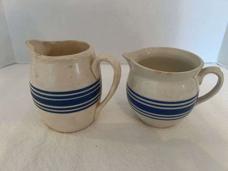 Antique Stoneware Creamers