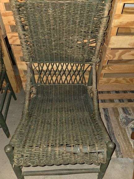 Antique wooden chair