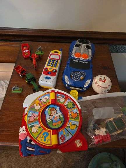 Variety of kids toys