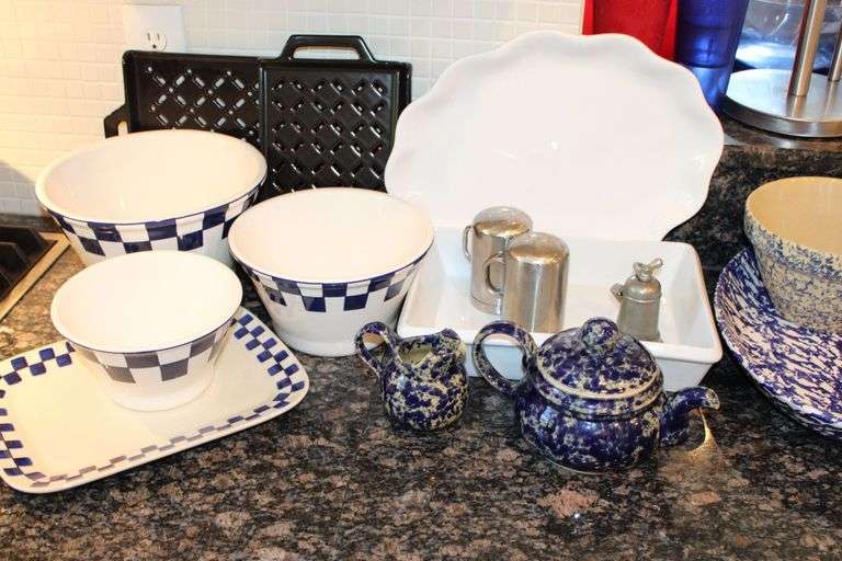 Blue and White Kitchenware
