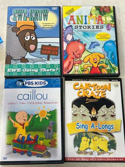 Kids’ DVD Collection – Set of 4 - Auction Ohio