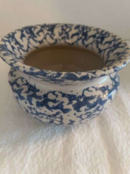 Antique Stoneware Spittoon