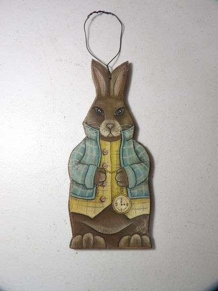 David's Easter Rabbit Wall Hanging