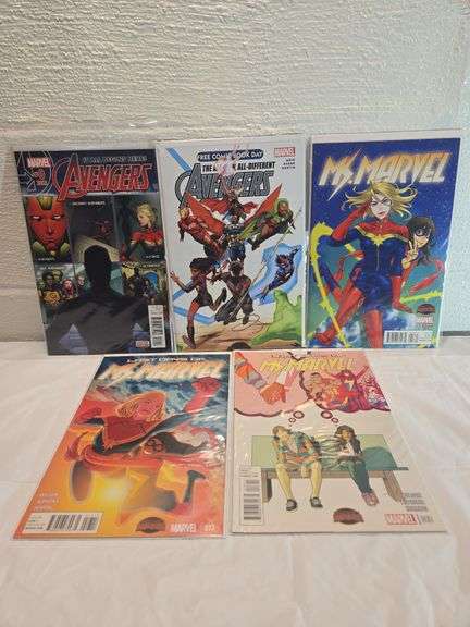 Marvel Comics 5pk