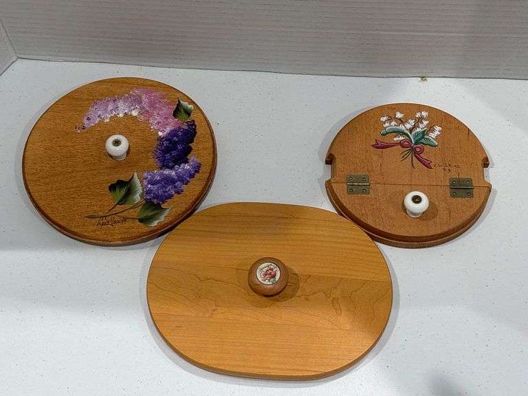 Longaberger Lids x 3
