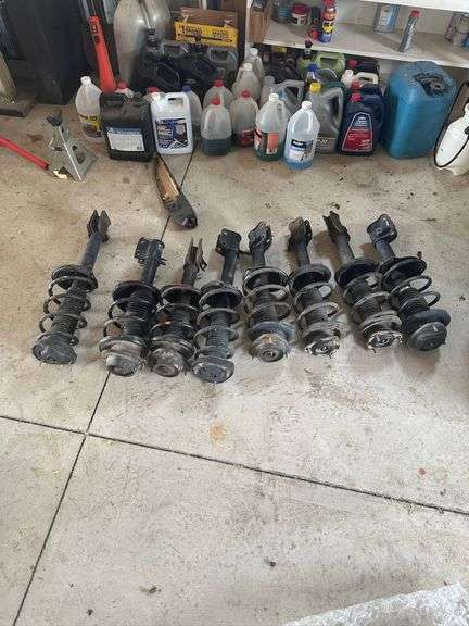 Automotive Coilover Strut Assemblies