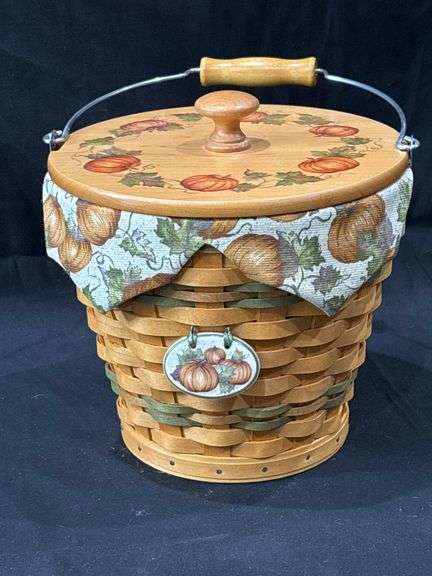 Longaberger 2002 Pumpkin Basket