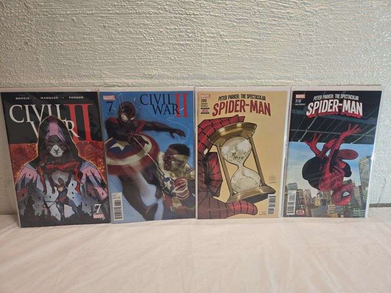 Civil War/ Spider-man 4PK