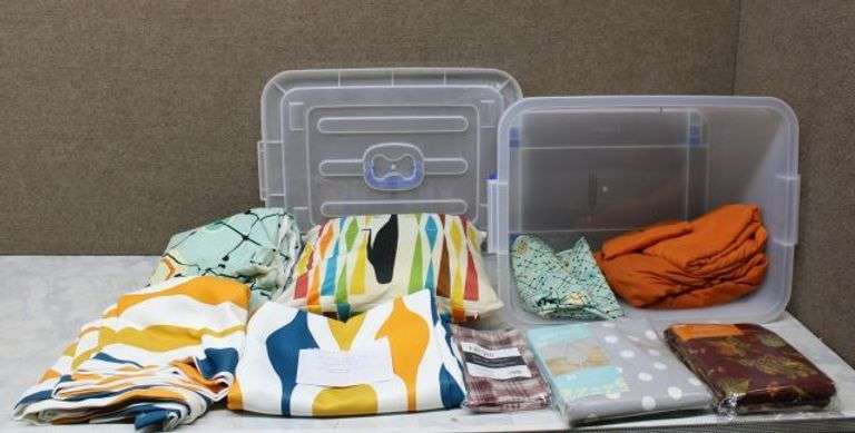 Bedding and Textiles with Storage Boxes