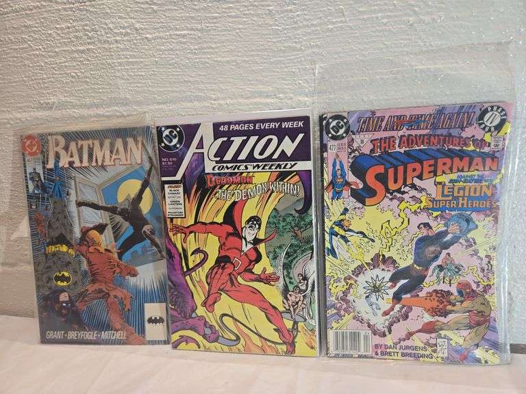 DC COMICS 3PK