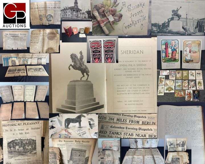 Dr. Bopes Collection Part 1: Historic Postcards, Rare Newspapers & Ephemera Auction