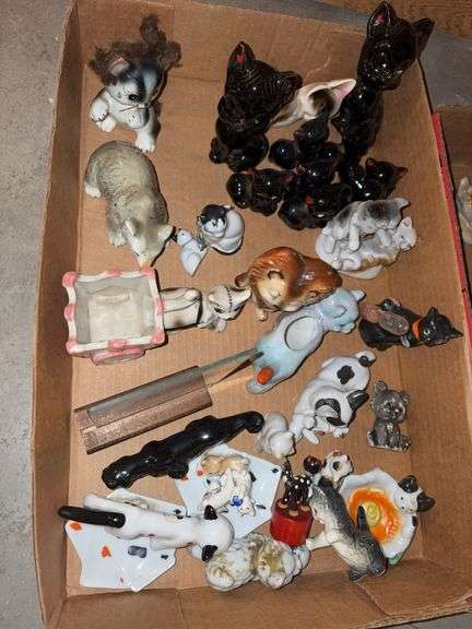 large lot cat figures